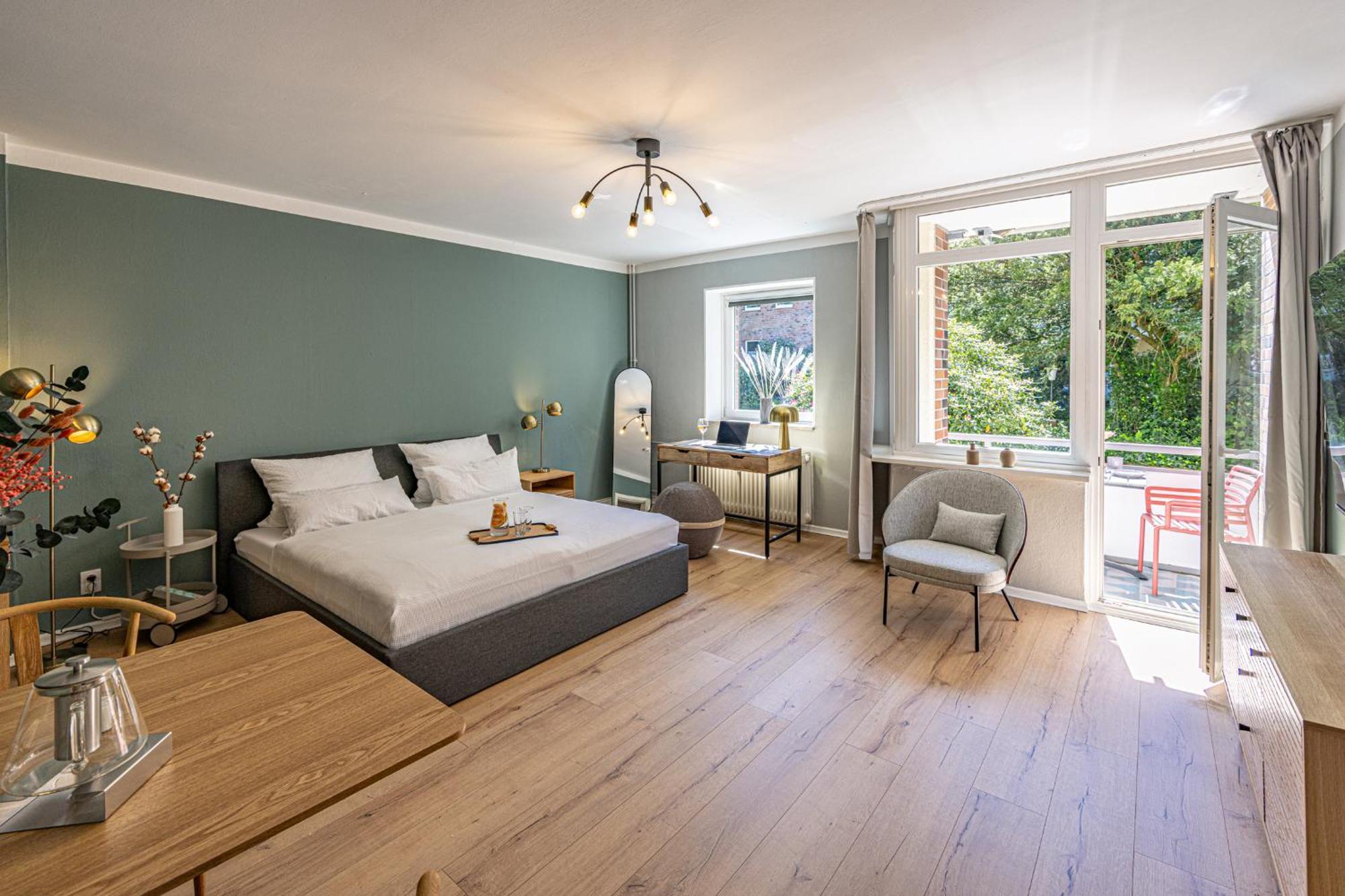 Have-A-Nice-Stay - Nahe Bahnhof Ahrensburg - 20 Minuten Nach Hamburg - Trotzdem Ruhig Gelegen - 6 Minuten Zu Fuss Ins Zentrum Ahrensburg - Modern Eingerichtet Luaran gambar
