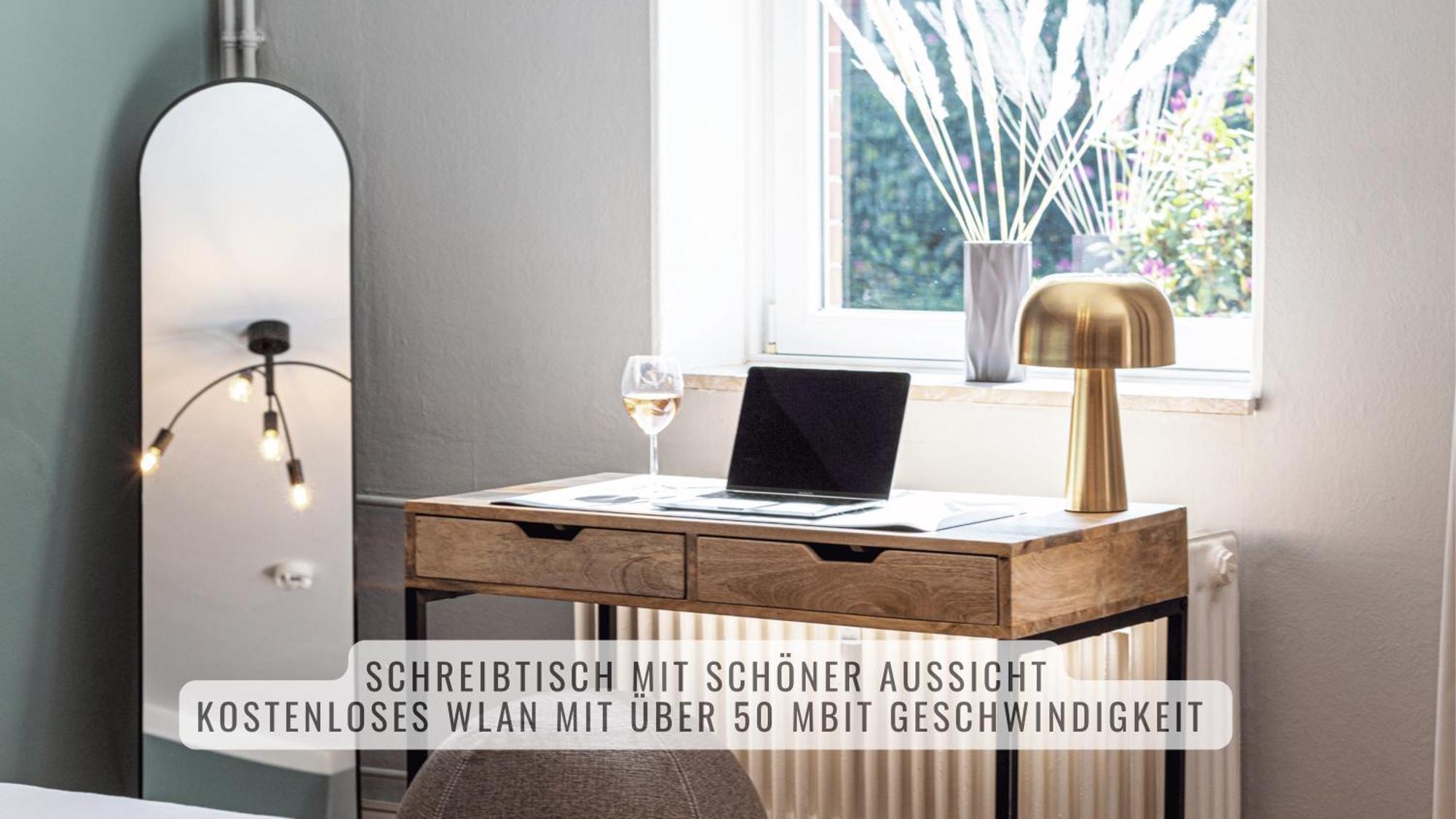 Have-A-Nice-Stay - Nahe Bahnhof Ahrensburg - 20 Minuten Nach Hamburg - Trotzdem Ruhig Gelegen - 6 Minuten Zu Fuss Ins Zentrum Ahrensburg - Modern Eingerichtet Luaran gambar